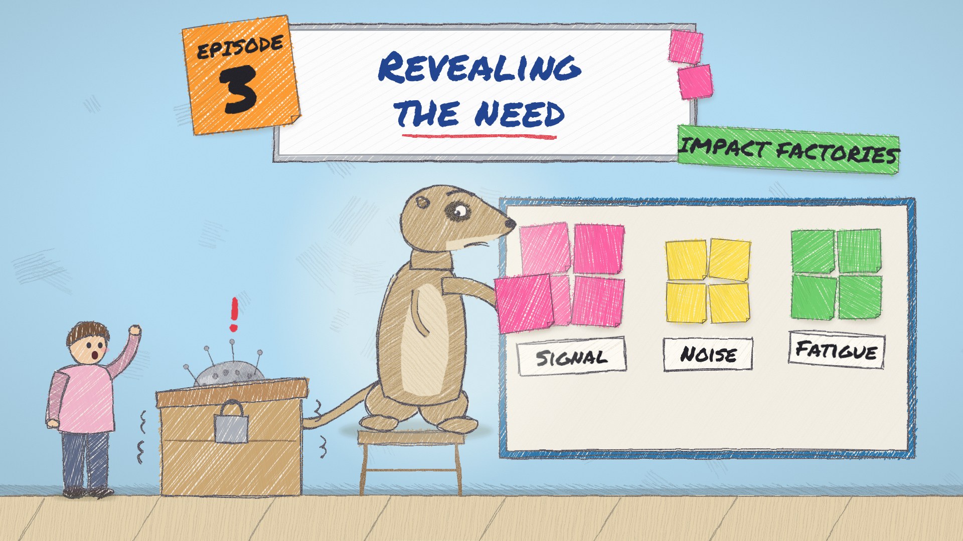 Impact Factories, episode 3: Revealing the need