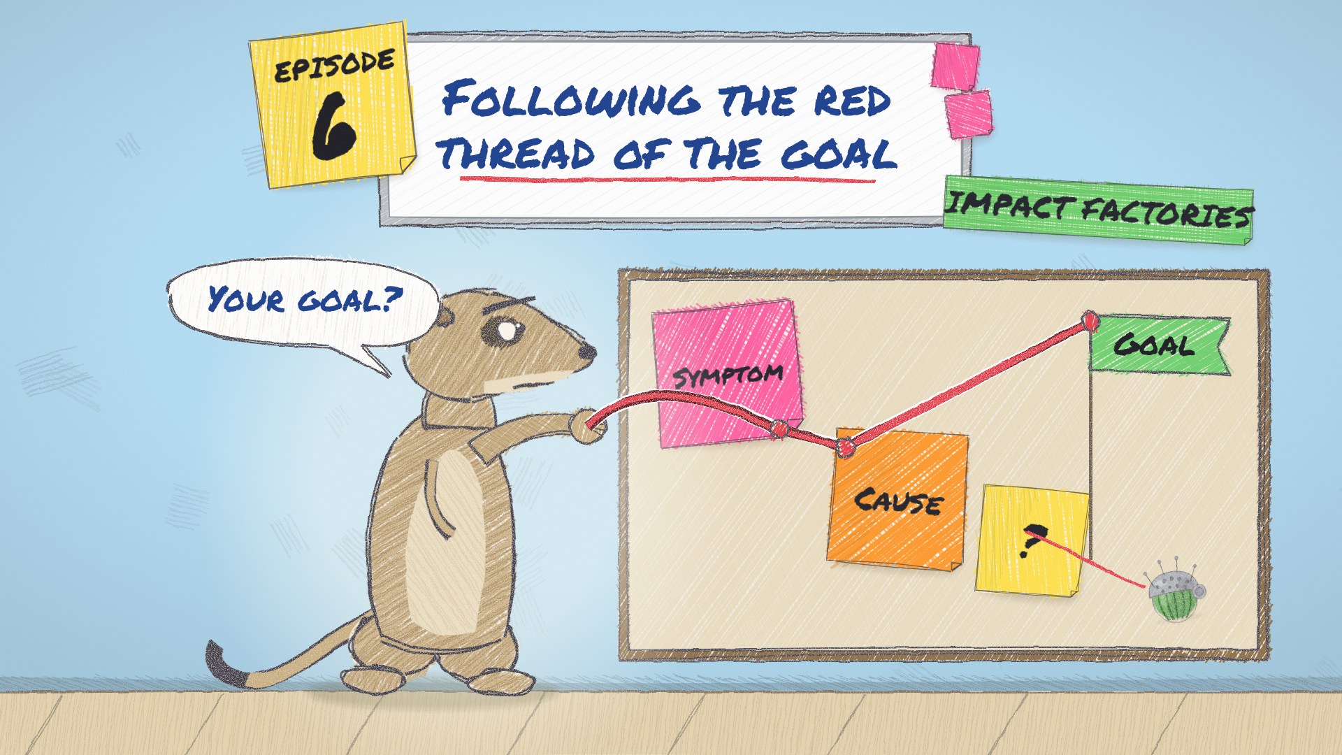 Impact Factories, episode 6: Following the red thread of the goal