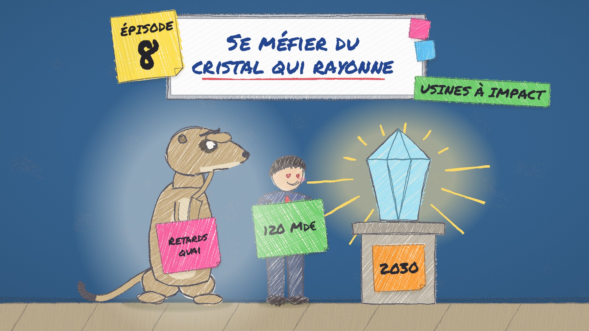 Usines à Impact, épisode 8 : Se méfier du cristal qui rayonne