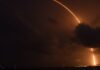 The weaker the support, the stronger the performance has to be La trajectoire lumineuse d'un lanceur Falcon 9 dans la nuit au-dessus de la Floride, le 27 avril 2024, emportant deux satellites Galileo
